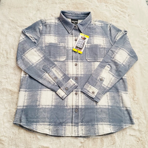 32 Degrees Ladies' Cozy Knit Button-Up Shirt, size S - Picture 6 of 7